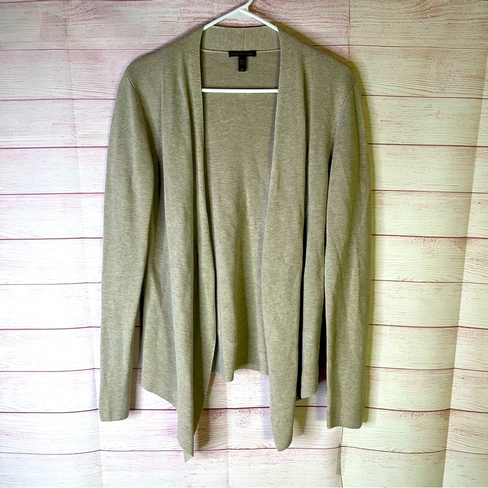 Eileen Fisher Open Front‎ Drape Cardigan Size Small